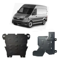 Zestaw stalowych osłon podwozia Man TGE (2017-2022)